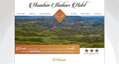 Desktop Screenshot of mountainshadowshotel.co.za